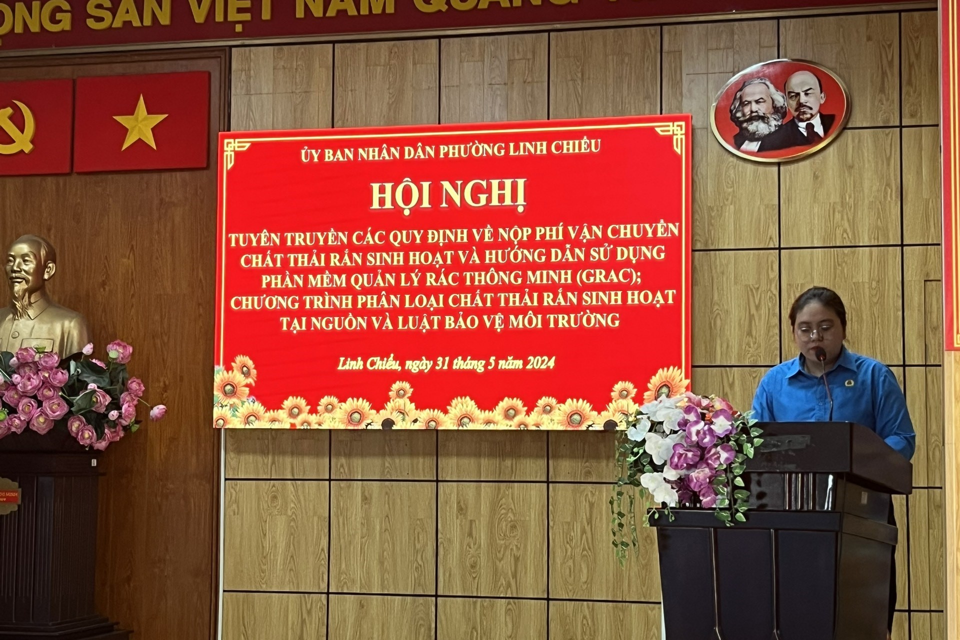 Banner buổi hội nghị