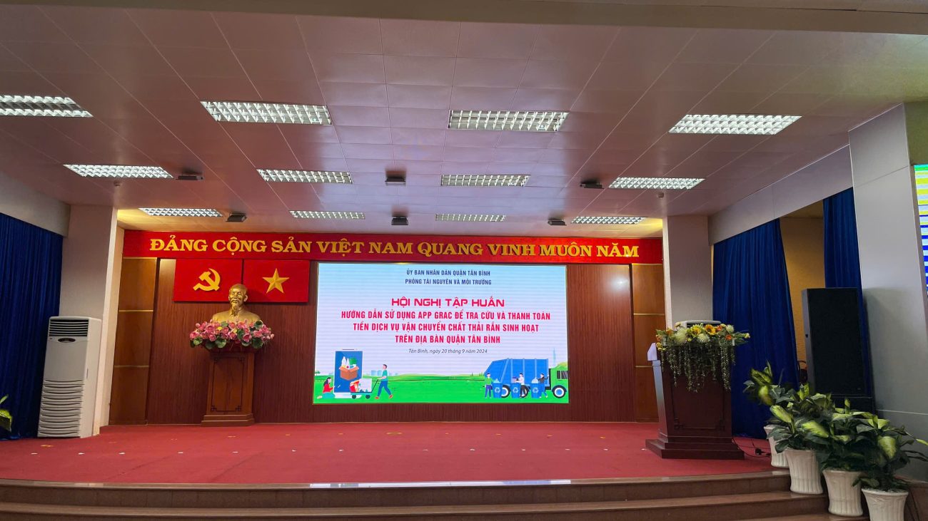 backdrop buổi tập huấn