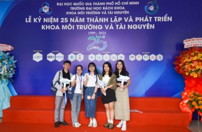 Lễ kỷ niệm 25 năm thành lập và phát triển khoa môi trường và tài nguyên