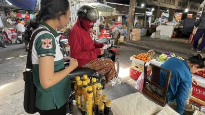 Green point tại chợ xóm mới