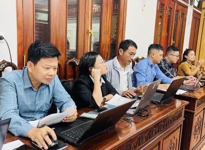 Một số hình ảnh tại buổi tập huấn phần mềm Grac tại Hà Tĩnh