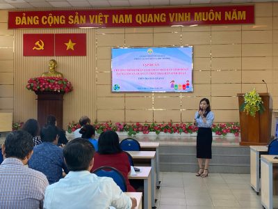 Bà Nguyễn Thị Phương Thúy – Báo cáo viên của Công ty Cổ phần Công nghệ Grac