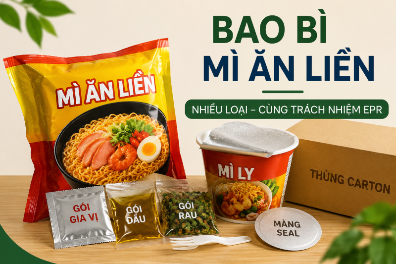 EPR bao bì mì ăn liền
