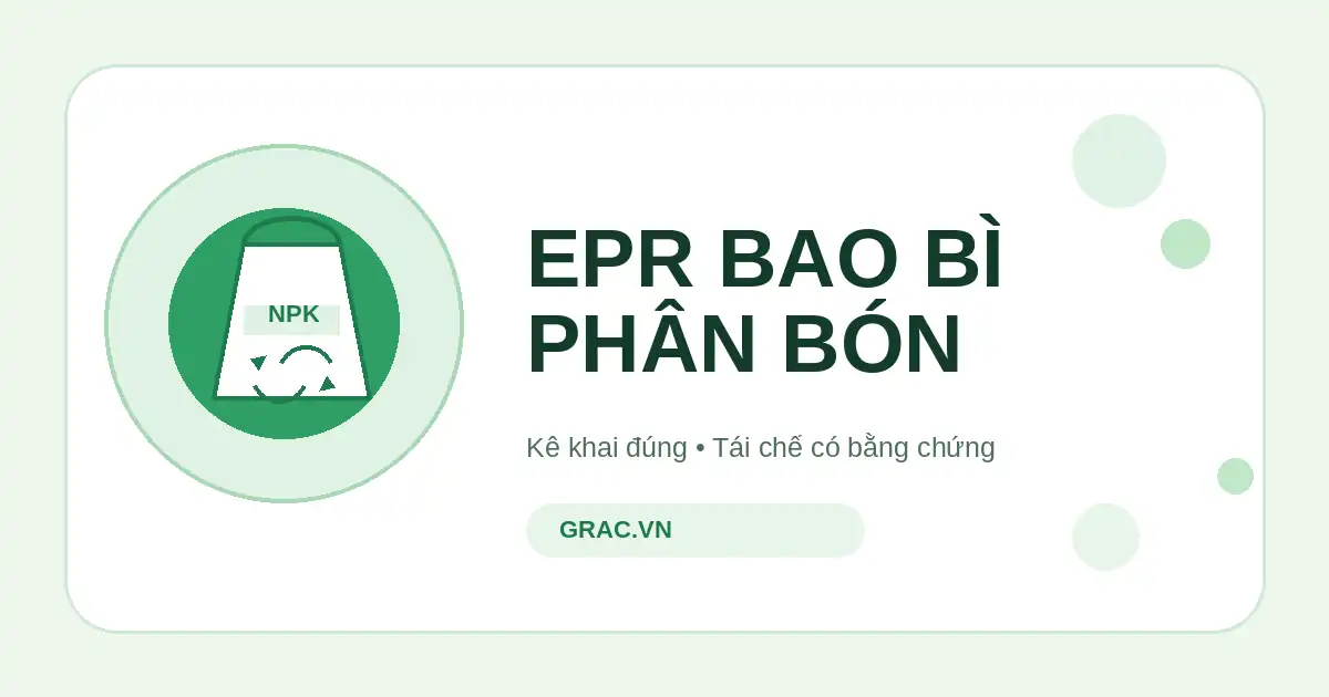 EPR bao bì phân bón