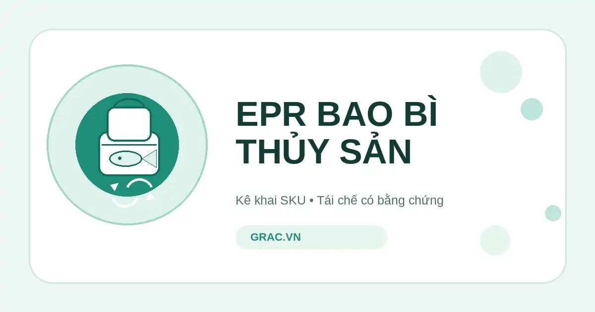 EPR bao bì thủy sản