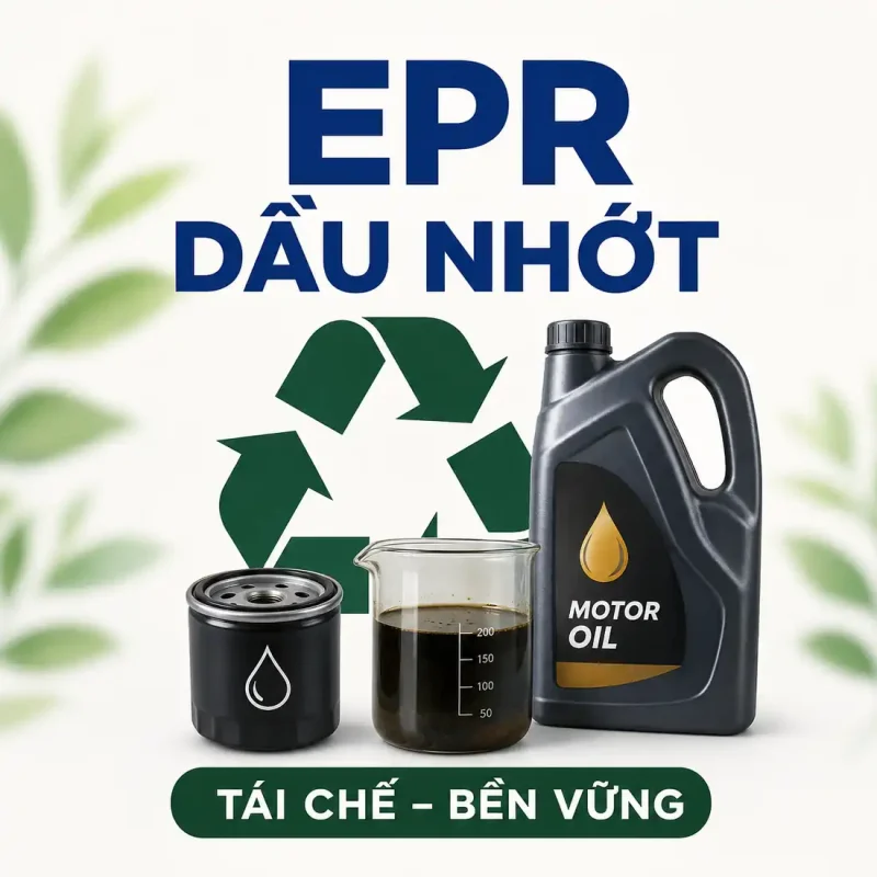 EPR dầu nhớt tái chế