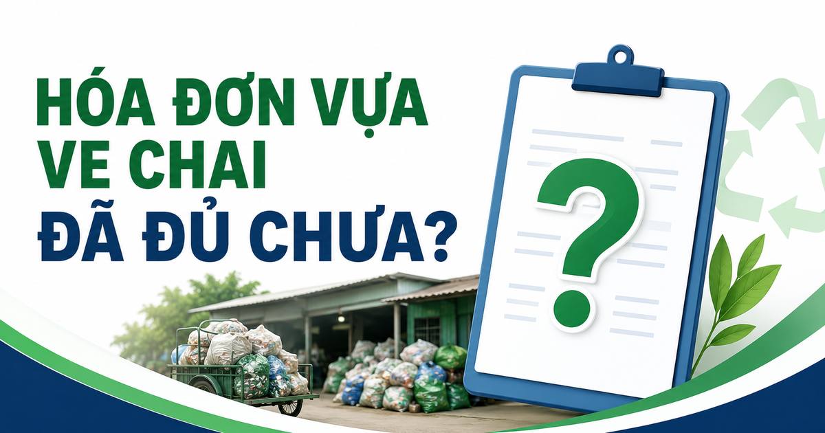 hóa đơn vựa ve chai EPR