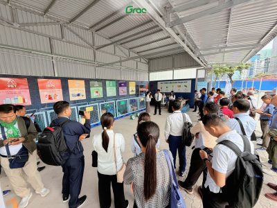 Grac chia sẻ mô hình quản lý chất thải số và kinh nghiệm triển khai kinh tế tuần hoàn với đoàn công tác quốc tế.