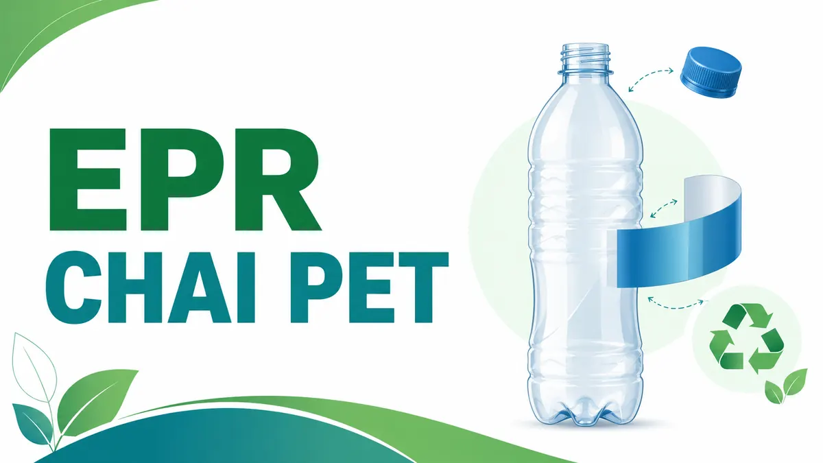 EPR chai PET 2026: Tỷ lệ tái chế, Fs và cách kê khai đúng