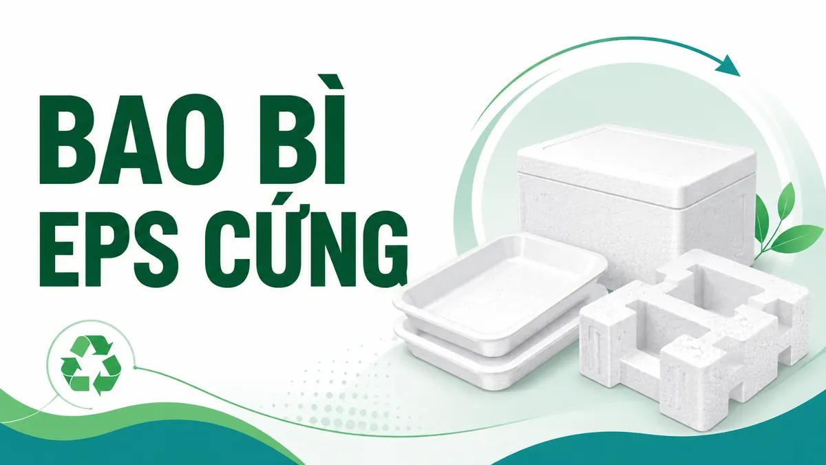EPR bao bì EPS cứng: Tỷ lệ tái chế, Fs và cách kê khai đúng
