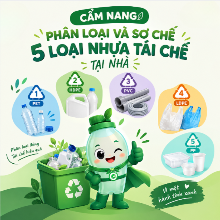 CẨM NANG PHÂN LOẠI NHỰA